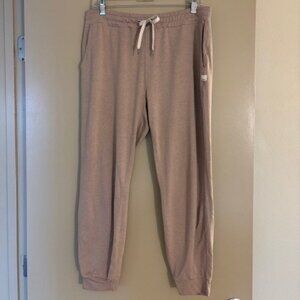 Vuori Women’s Dreamknit Performance Joggers Umber Heather Pink - Size L